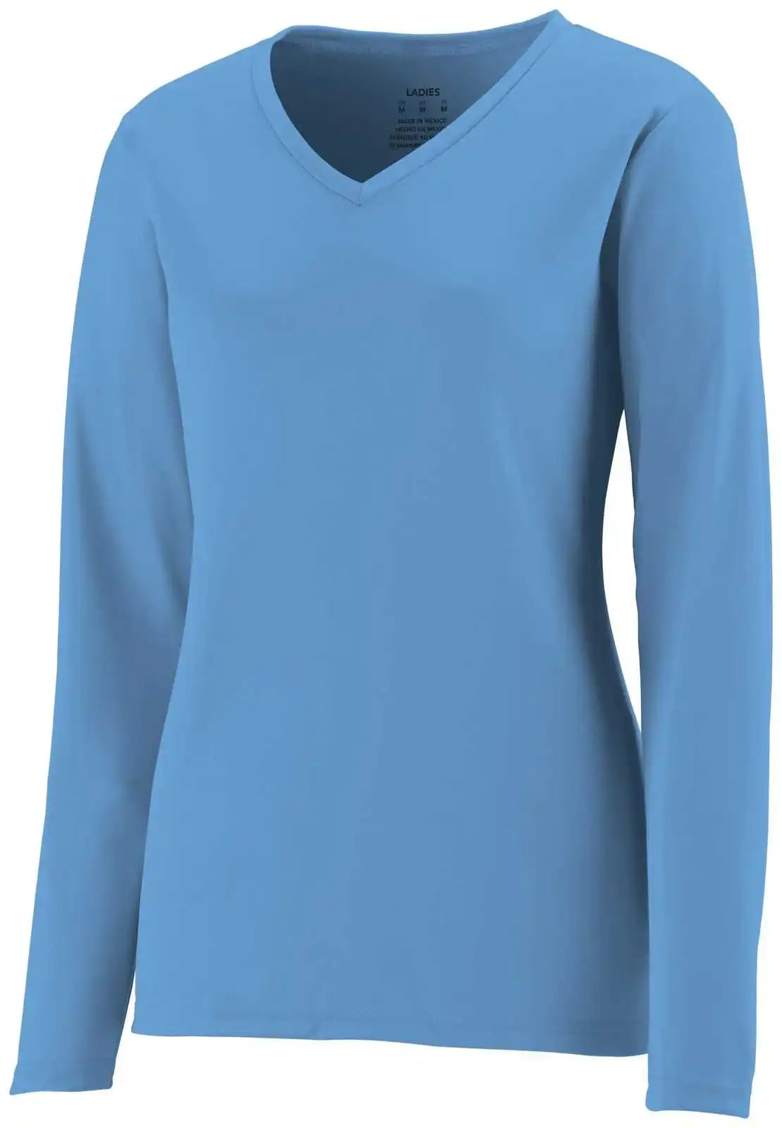 Augusta 1788 Ladies Nexgen Wicking Long Sleeve Tee - Columbia Blue
