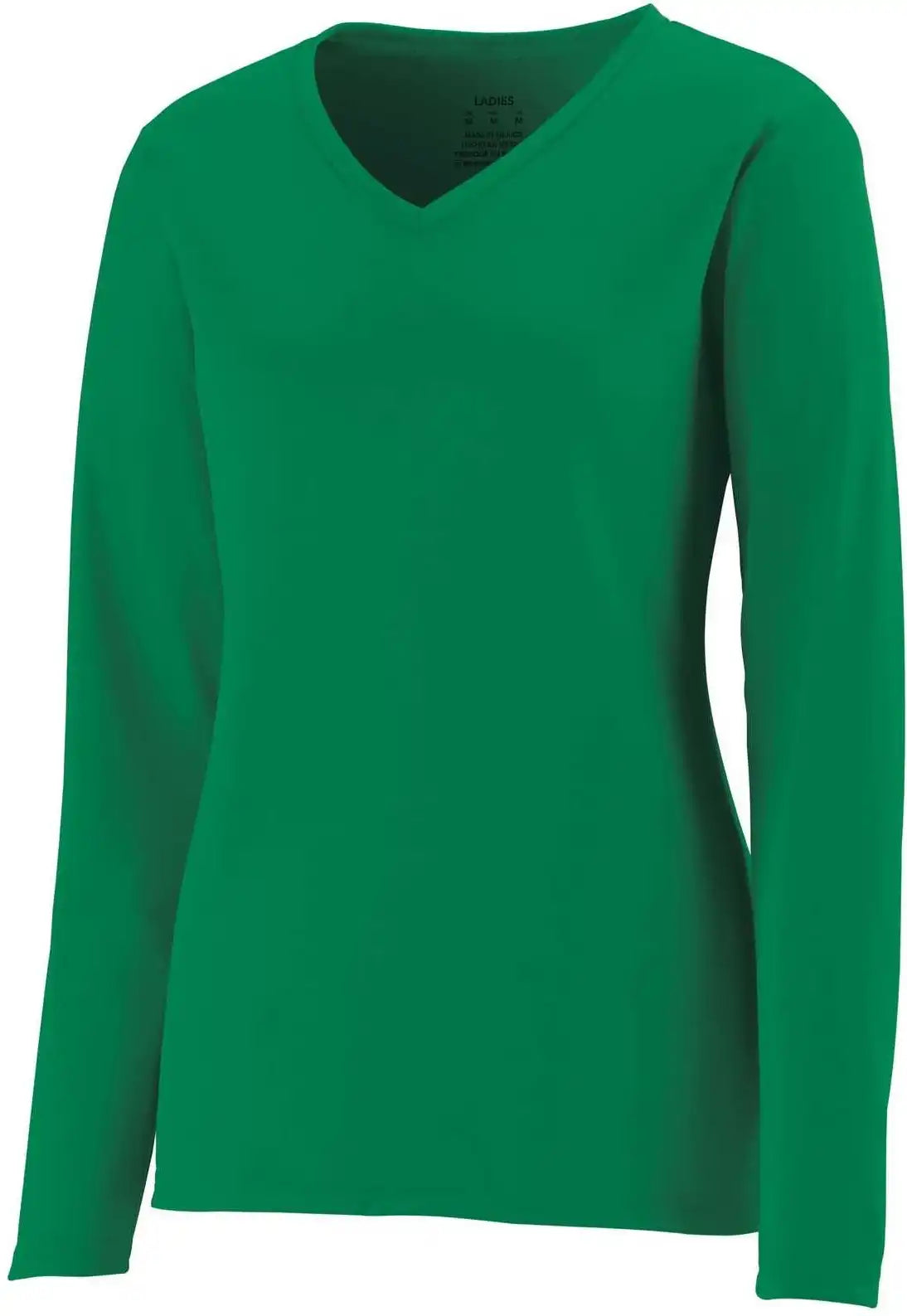Augusta 1788 Ladies Nexgen Wicking Long Sleeve Tee - Kelly