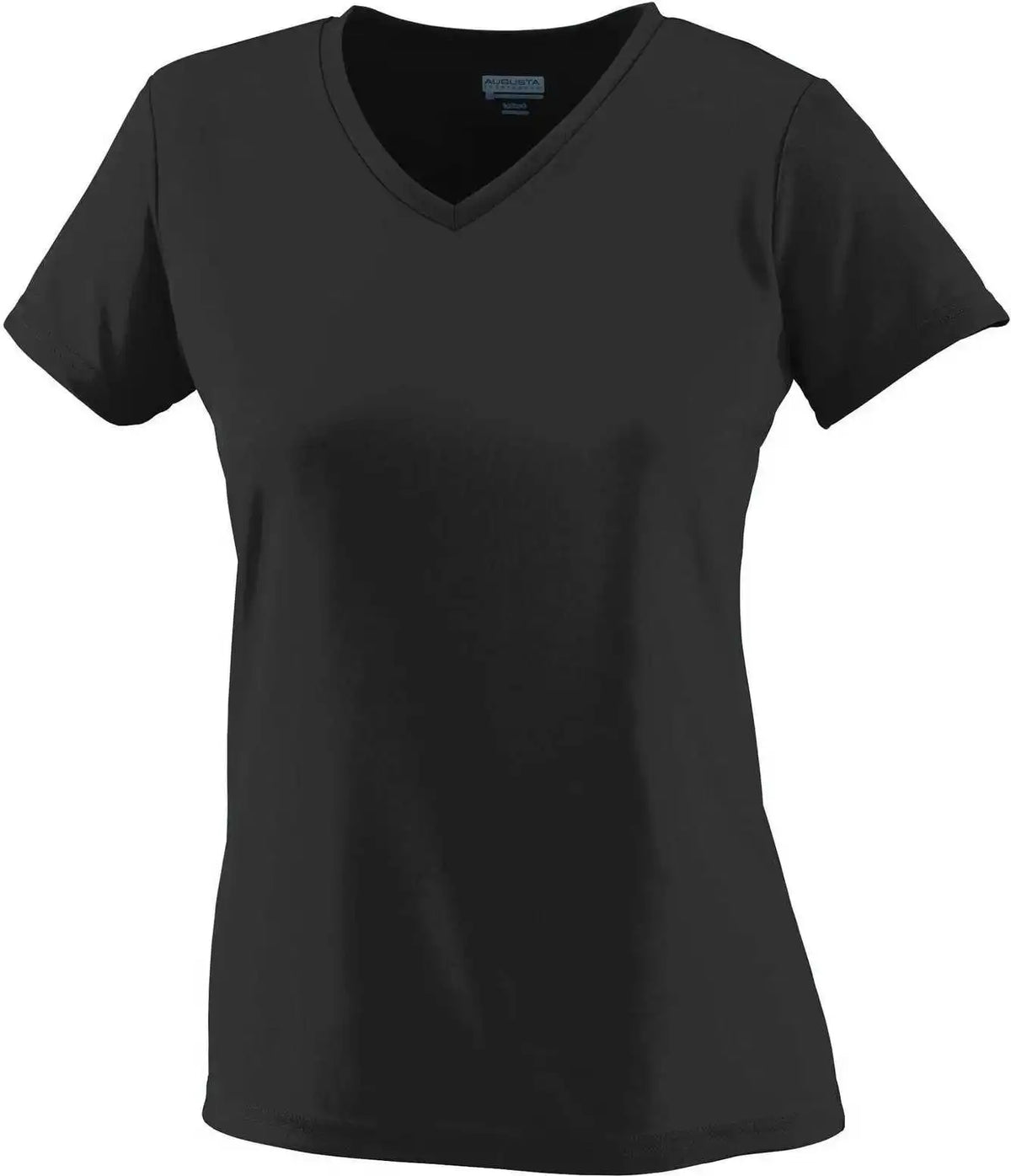 Augusta 1790 Ladies Wicking t Shirt Black