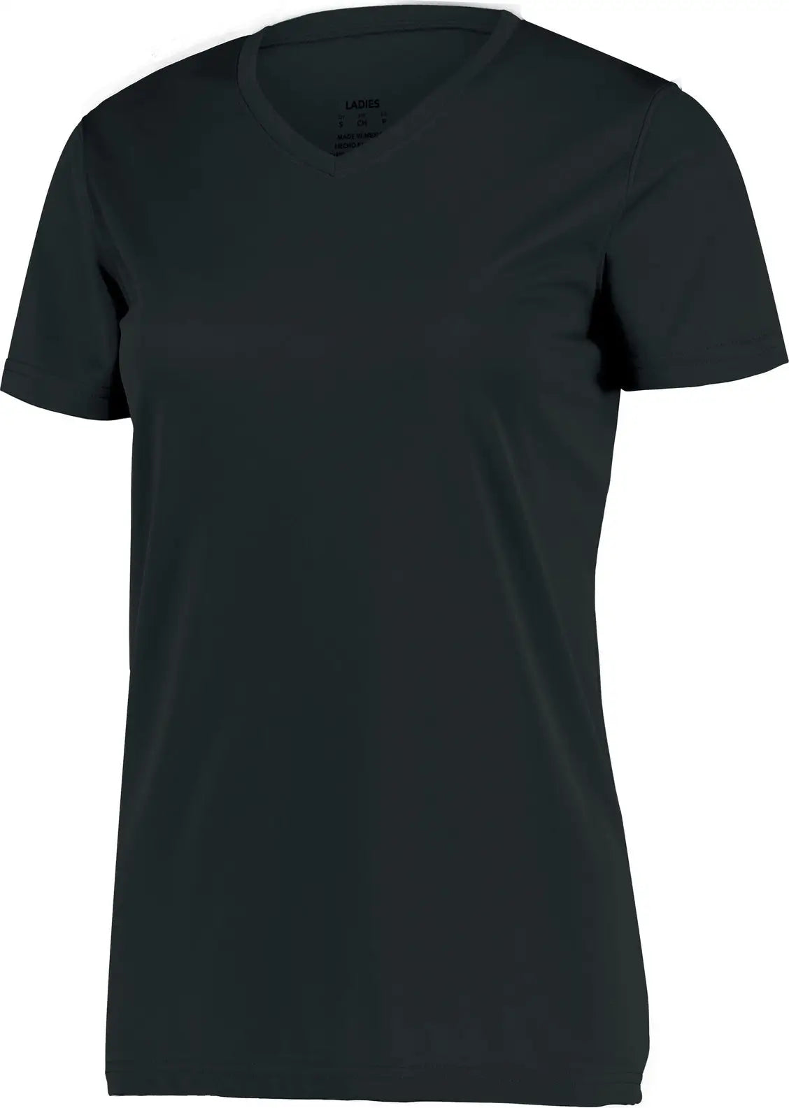Augusta 1790 Ladies Wicking T-shirt - Black - Xs