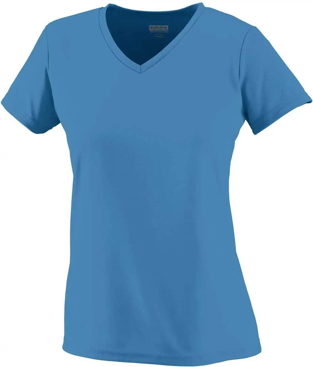 Augusta 1790 Ladies Wicking t Shirt Columbia Blue