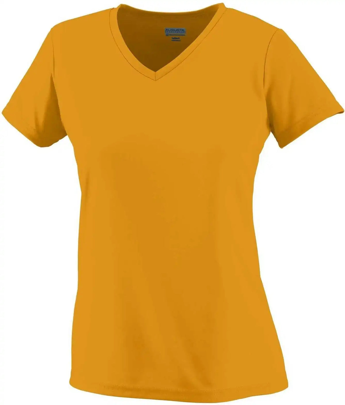 Augusta 1790 Ladies Wicking t Shirt Gold