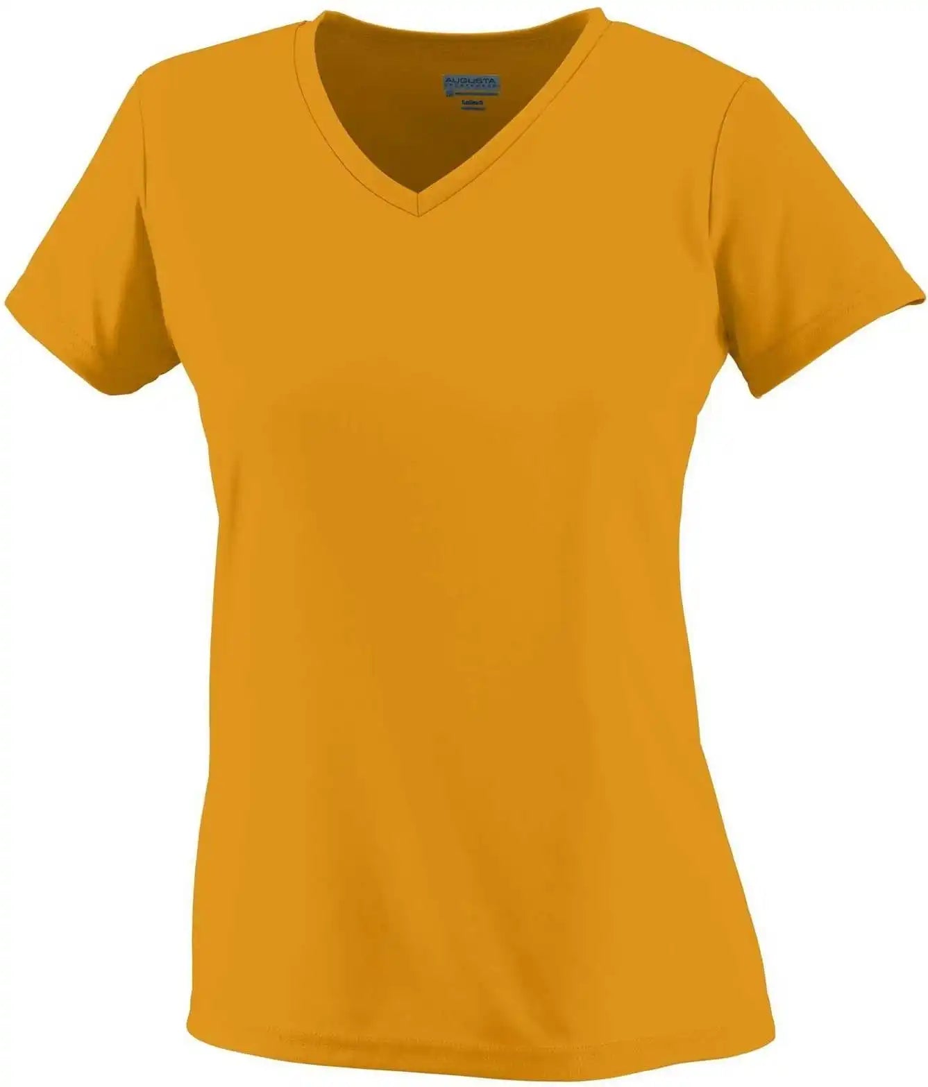 Augusta 1790 Ladies Wicking t Shirt Gold