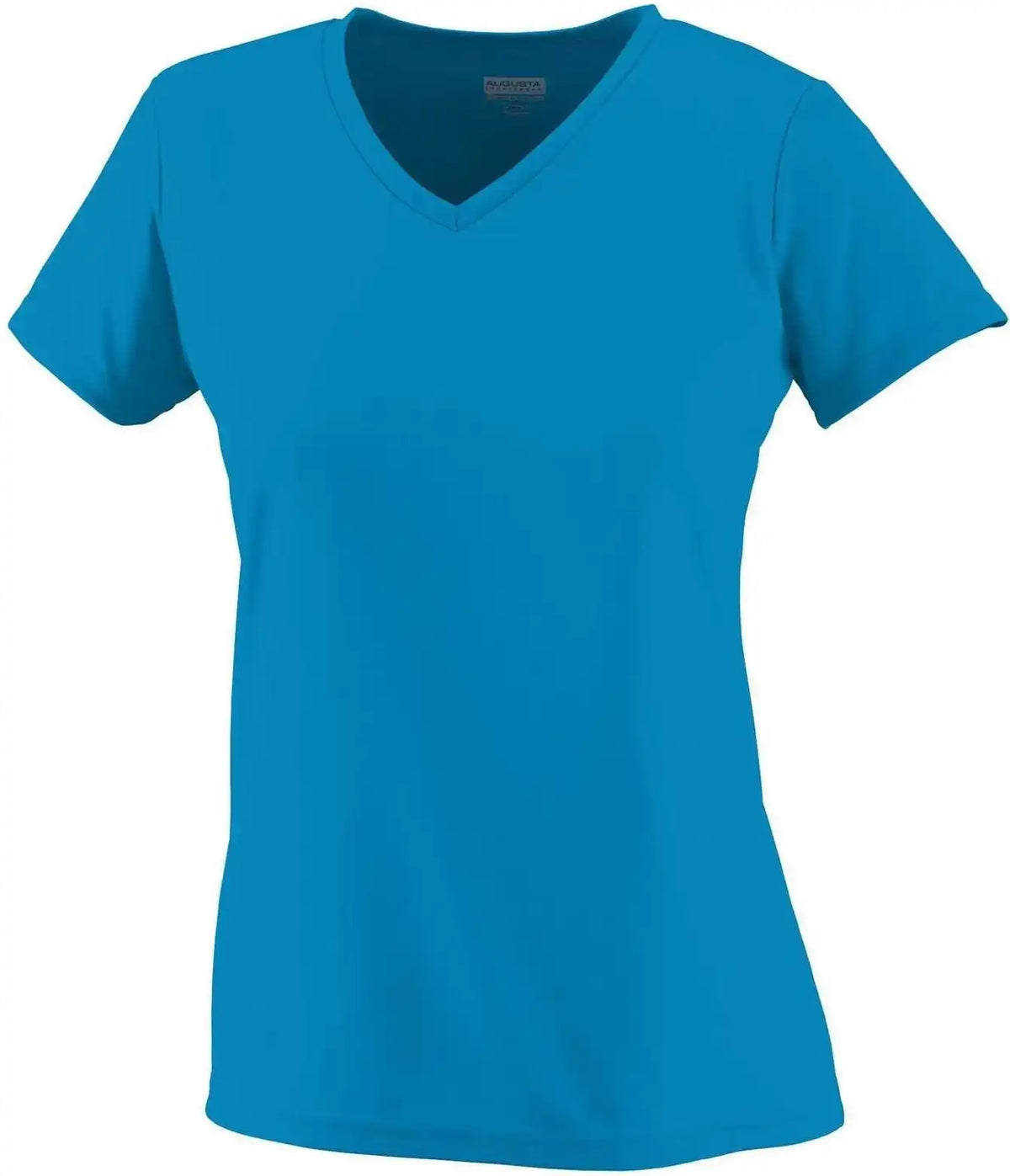 Augusta 1790 Ladies Wicking t Shirt Power Blue