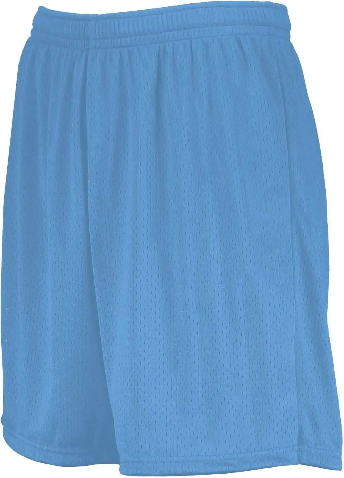 Augusta 1851 Youth Modified Mesh Shorts - Columbia Blue