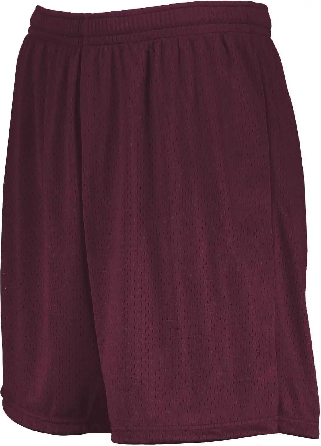Augusta 1851 Youth Modified Mesh Shorts - Maroon (hlw)