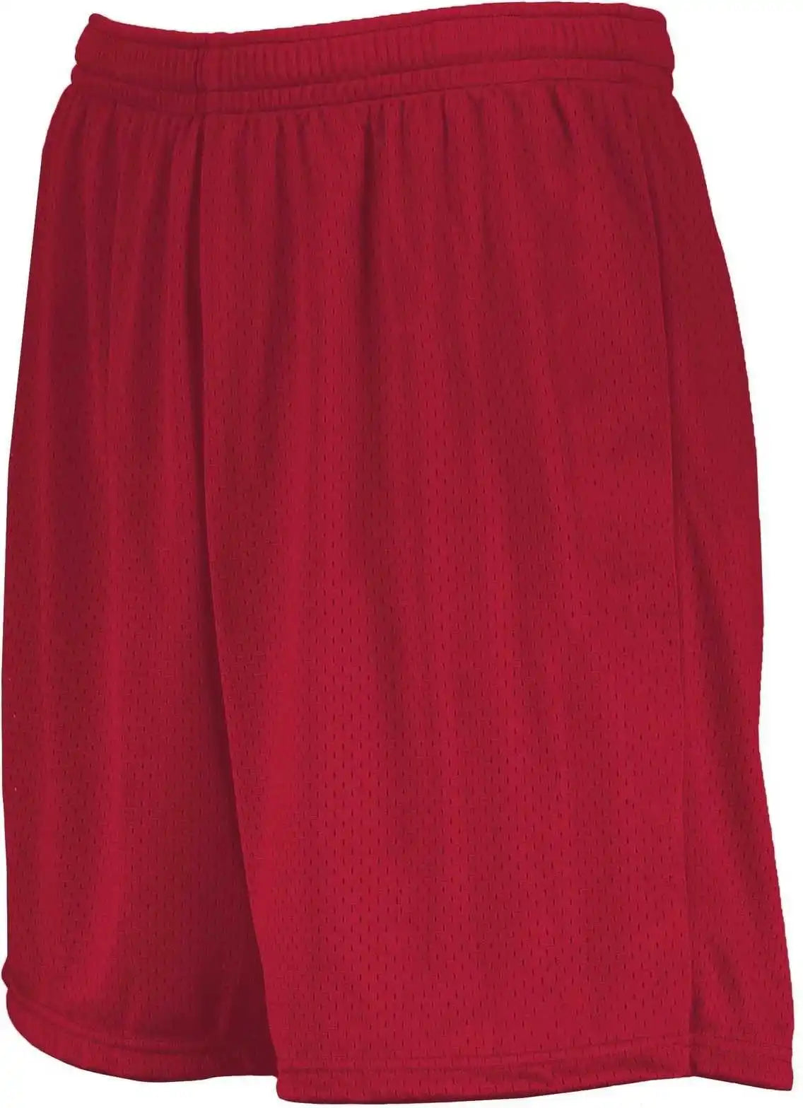 Augusta 1851 Youth Modified Mesh Shorts Scarlet