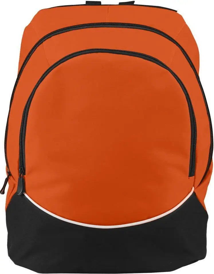 Augusta 1915 Large Tri-color Backpack - Orange Black White