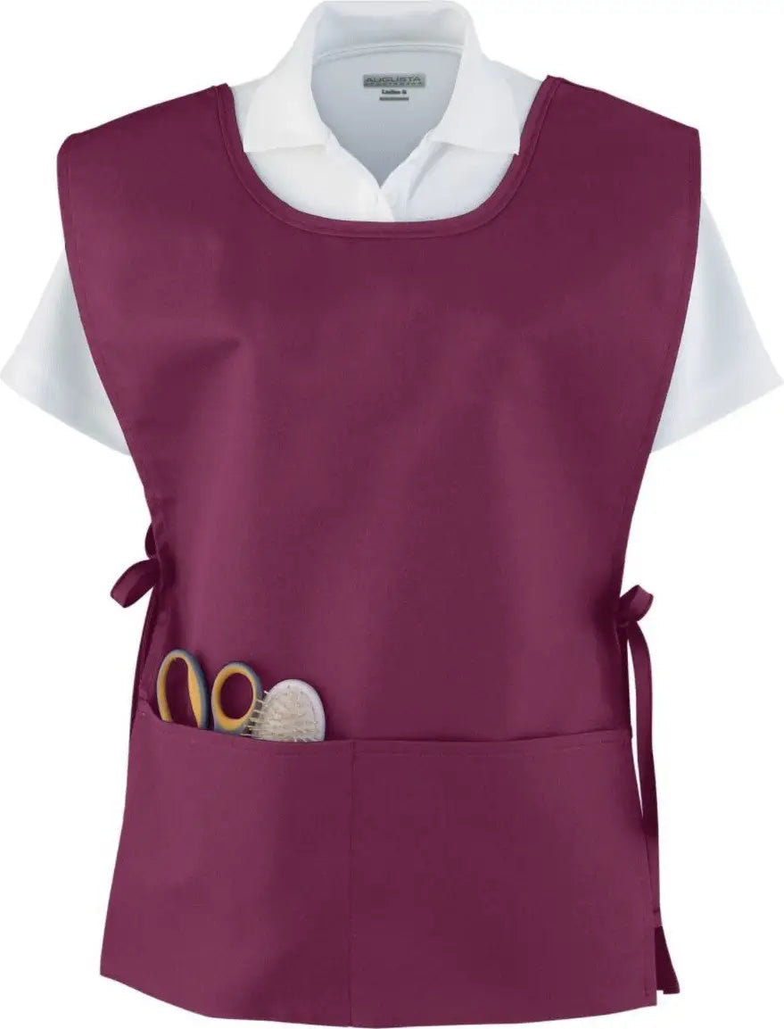 Augusta 2090 Smock - Maroon - one Size Fits Most