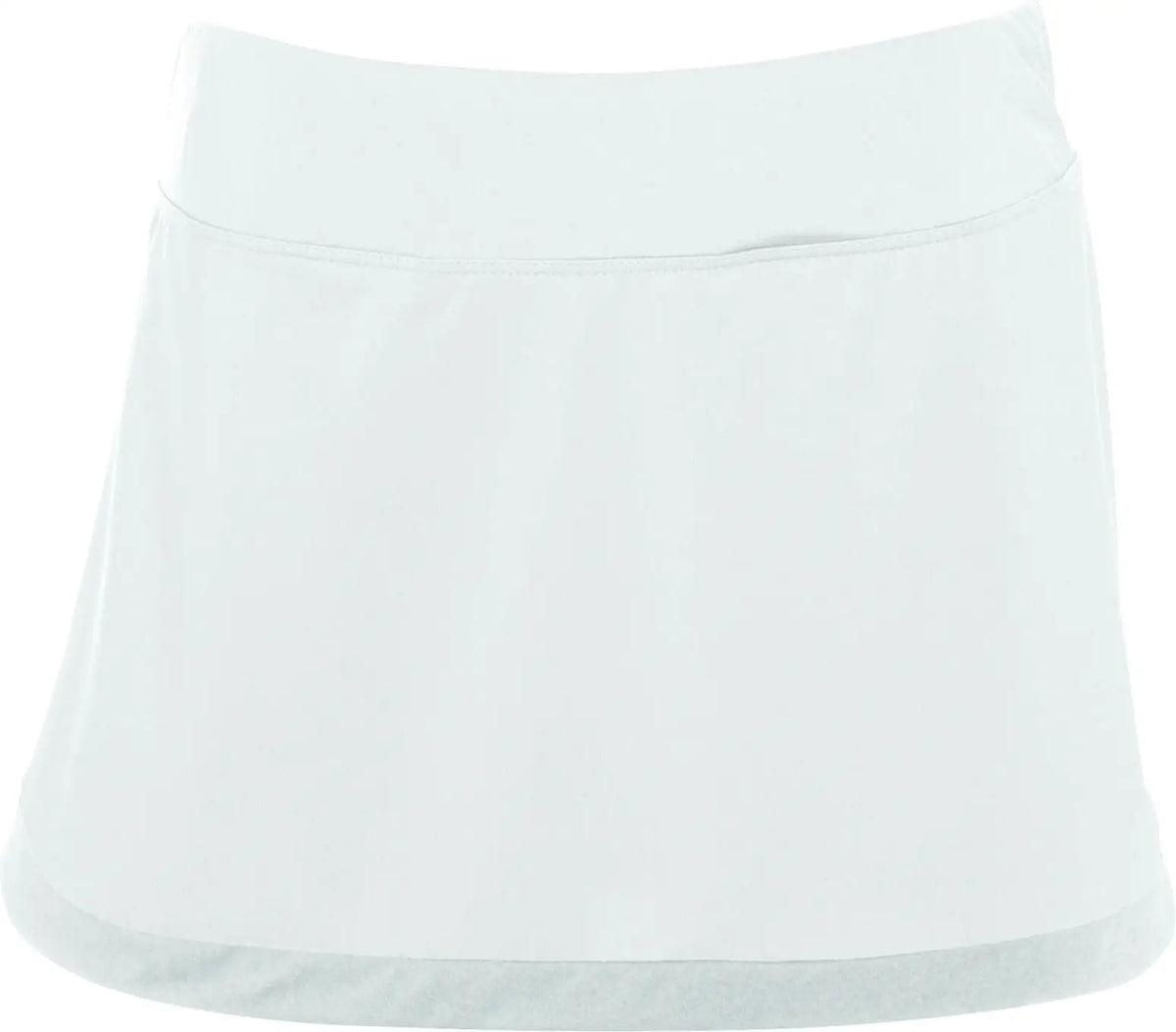 Augusta 2410 Ladies Action Color Block Skort - White