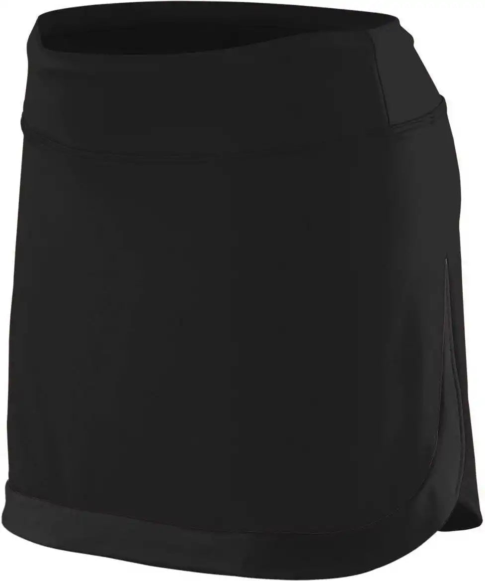 Augusta 2411 Girls Action Color Block Skort Black