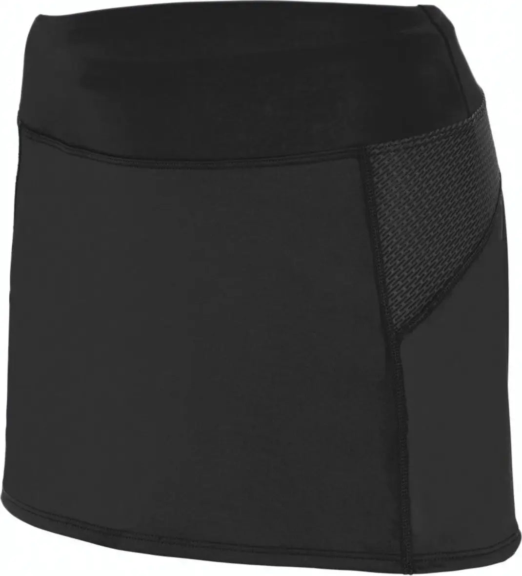 Augusta 2421 Girls Femfit Skort - Black Graphite