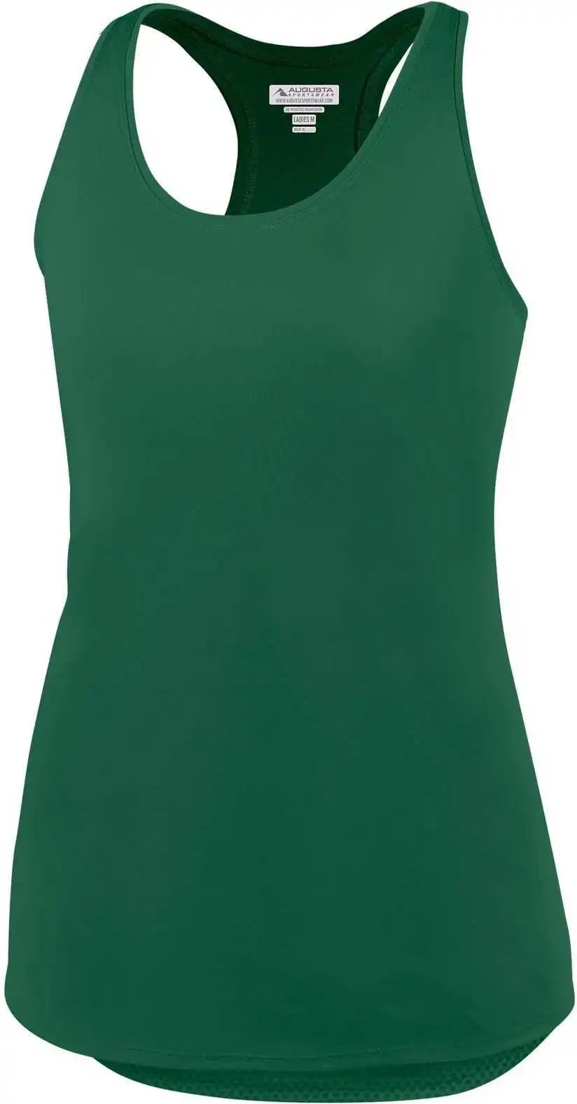 Augusta 2434 Ladies Sojourner Tank Dark Green