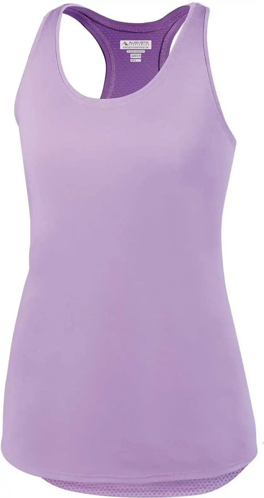 Augusta 2434 Ladies Sojourner Tank Light Lavender