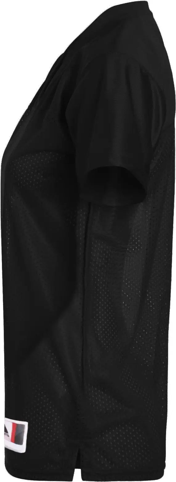 Augusta 250 Ladies Jr Fit Replica Football Jersey - Black