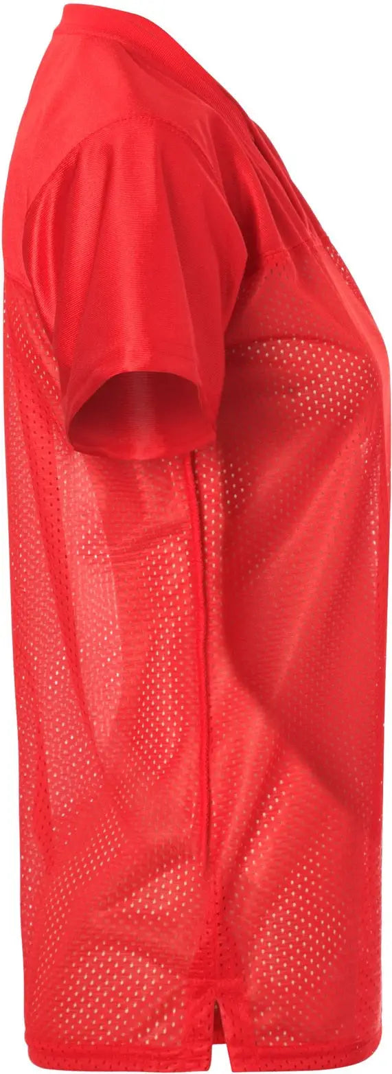 Augusta 250 Ladies Jr Fit Replica Football Jersey - Red
