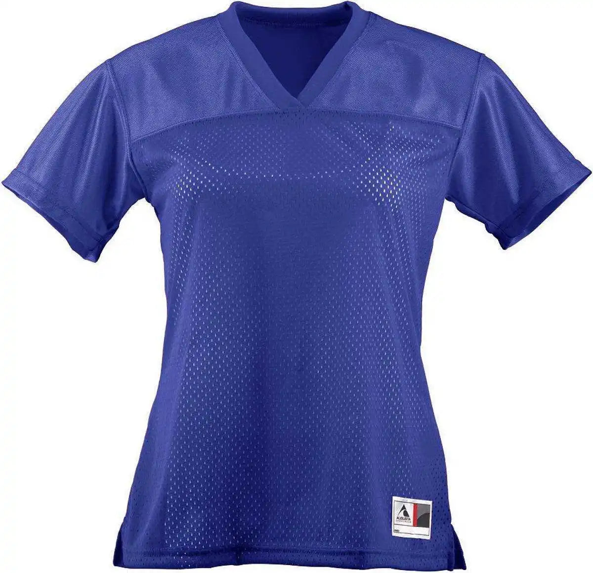 Augusta 250 Ladies Junior Fit Replica Football Tee Purple