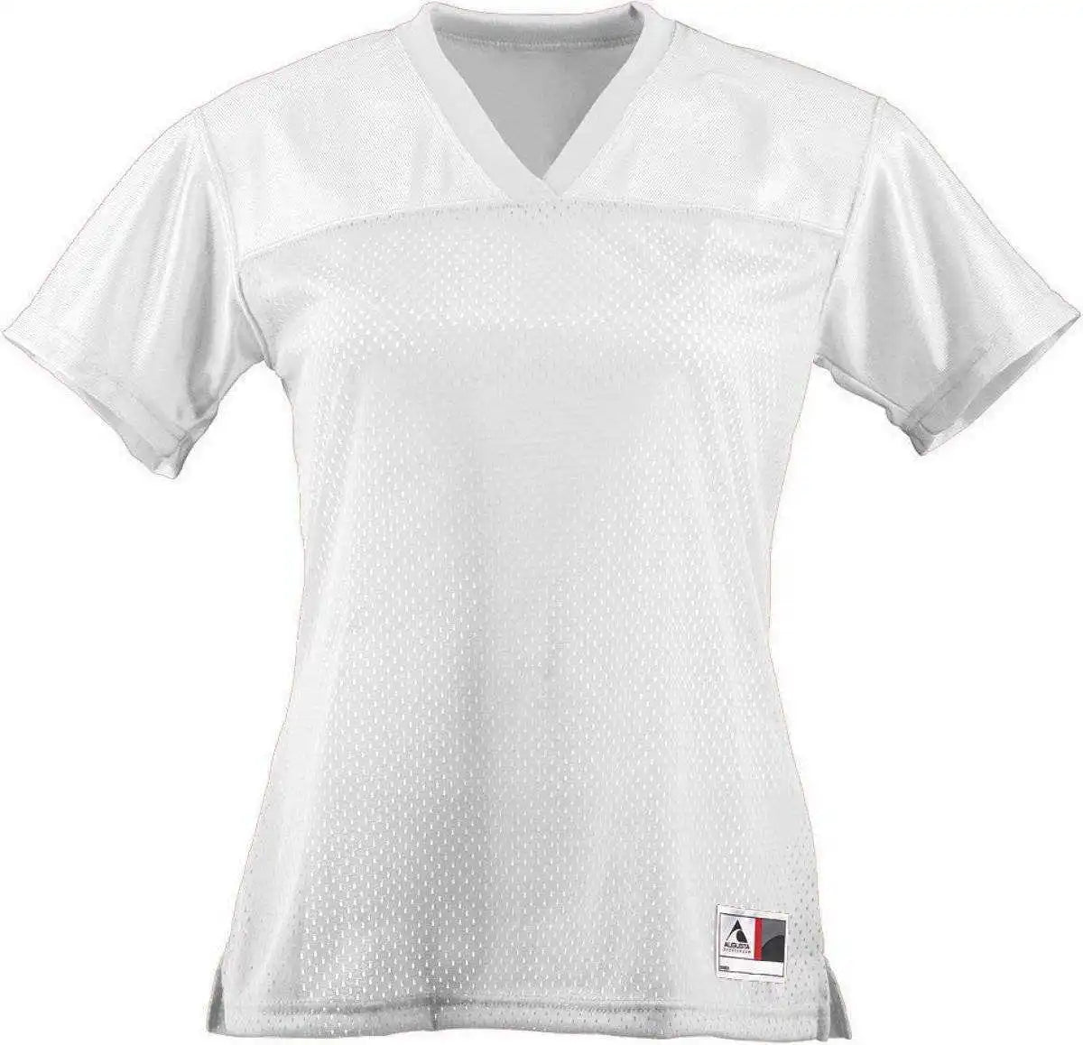Augusta 250 Ladies Junior Fit Replica Football Tee White