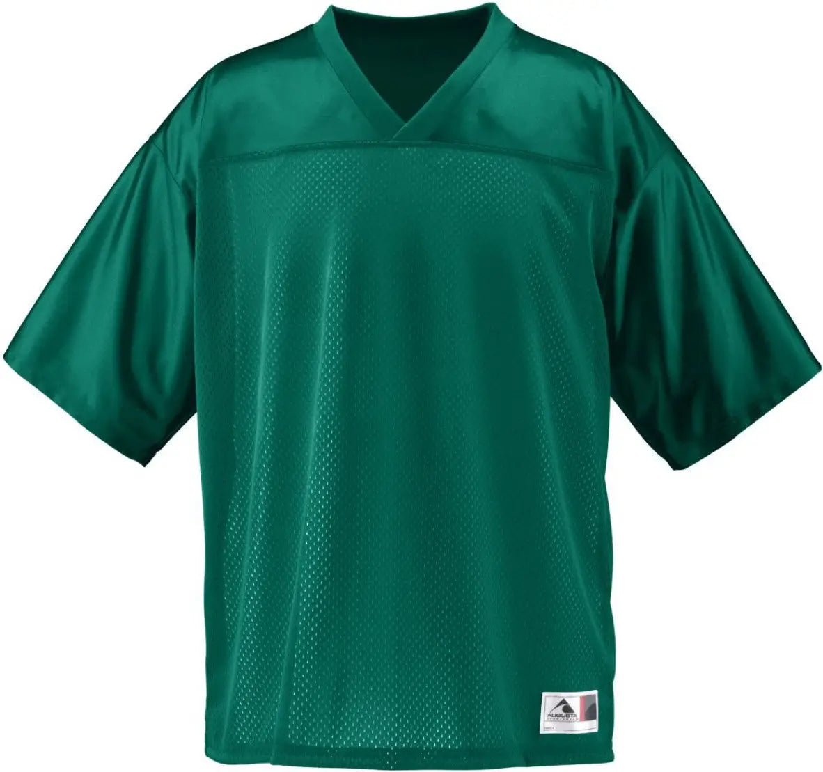 Augusta 258 Youth Stadium Replica Football Jersey - Dark Green - s