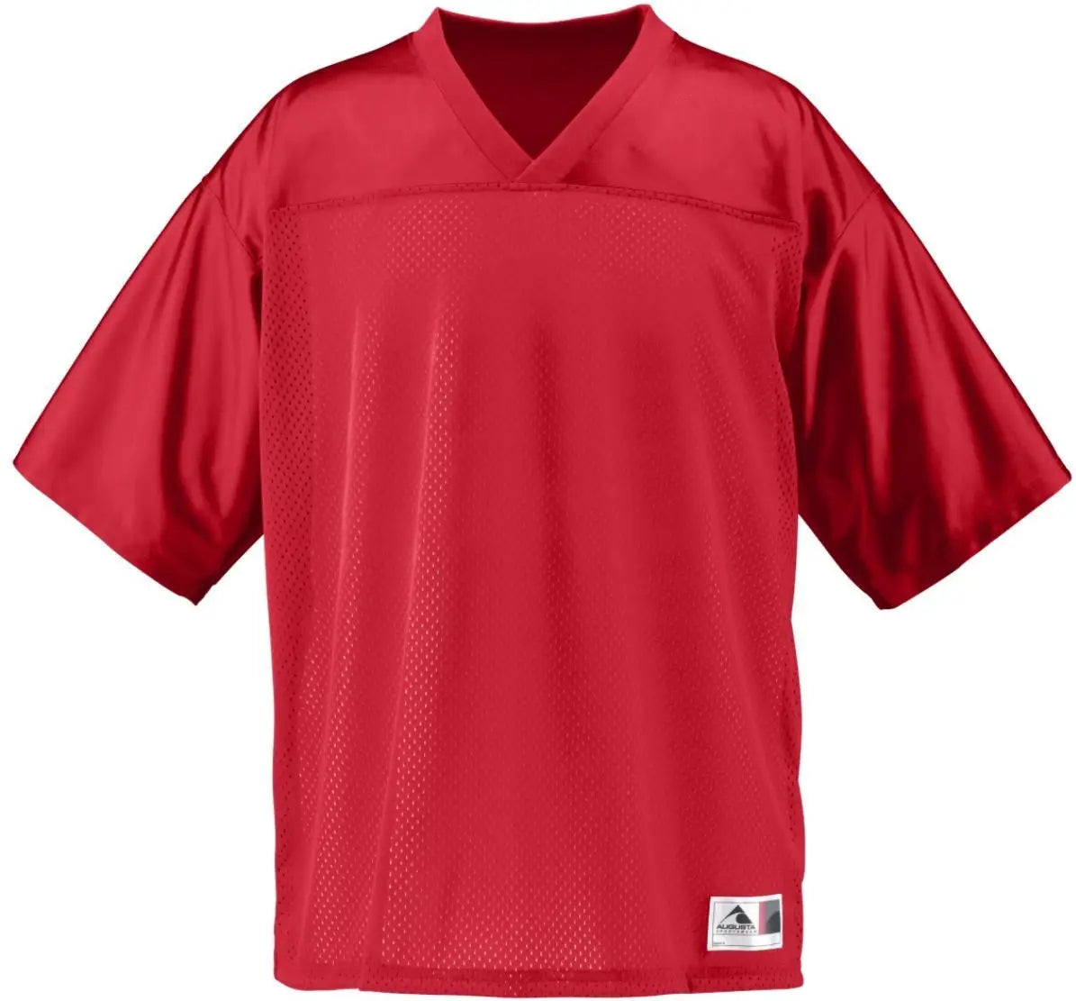 Augusta 258 Youth Stadium Replica Football Jersey - Red - s