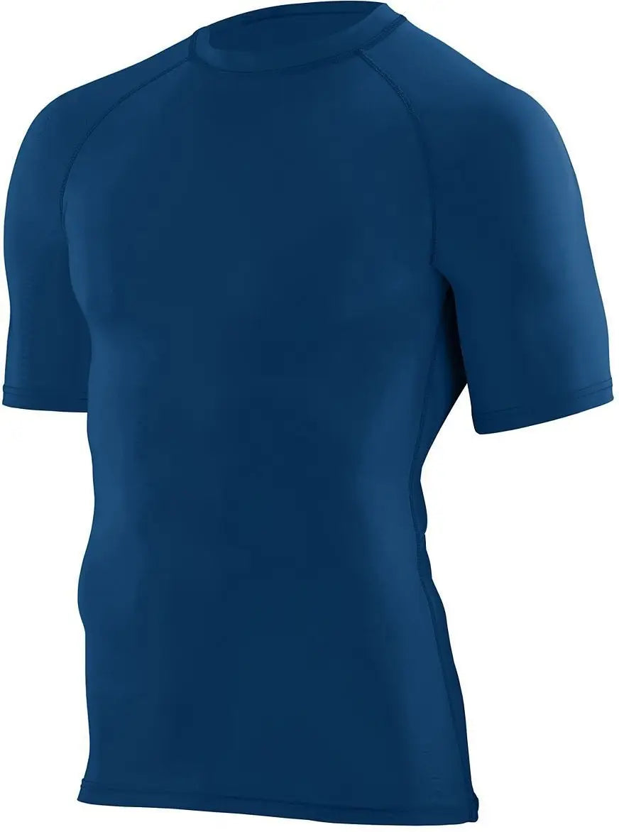 Augusta 2600 Hyperform Compression Ss Shirt - Navy - Adult s