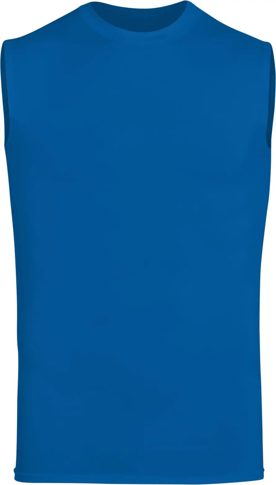 Augusta 2602 Hyperform Compression Sleeveless Shirt - Royal - Adult s