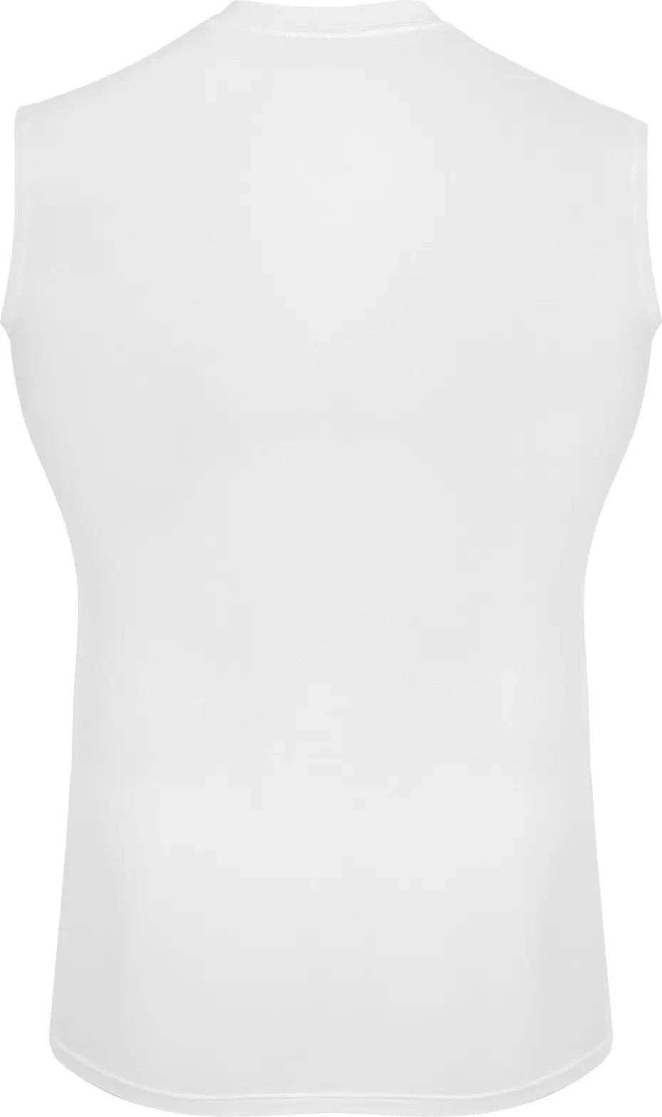 Augusta 2602 Hyperform Compression Sleeveless Shirt - White