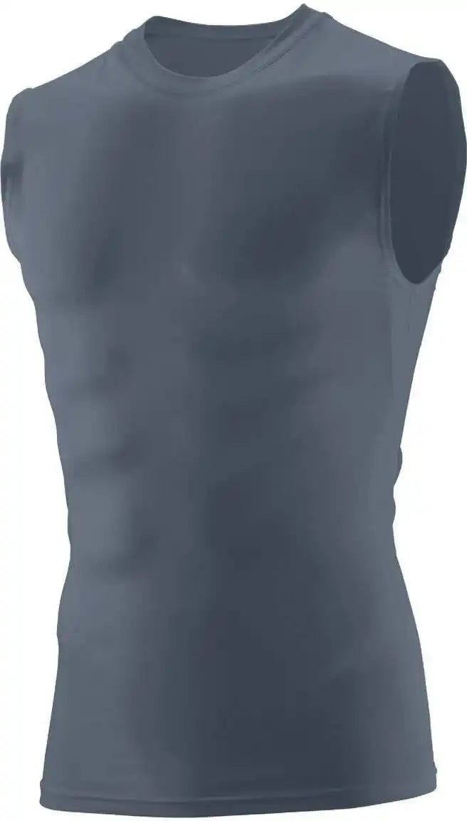 Augusta 2602 Sleeveless Compression Shirt - Graphite