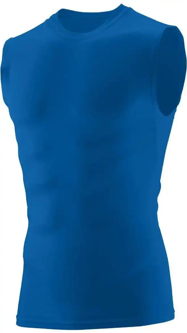 Augusta 2602 Sleeveless Compression Shirt - Royal