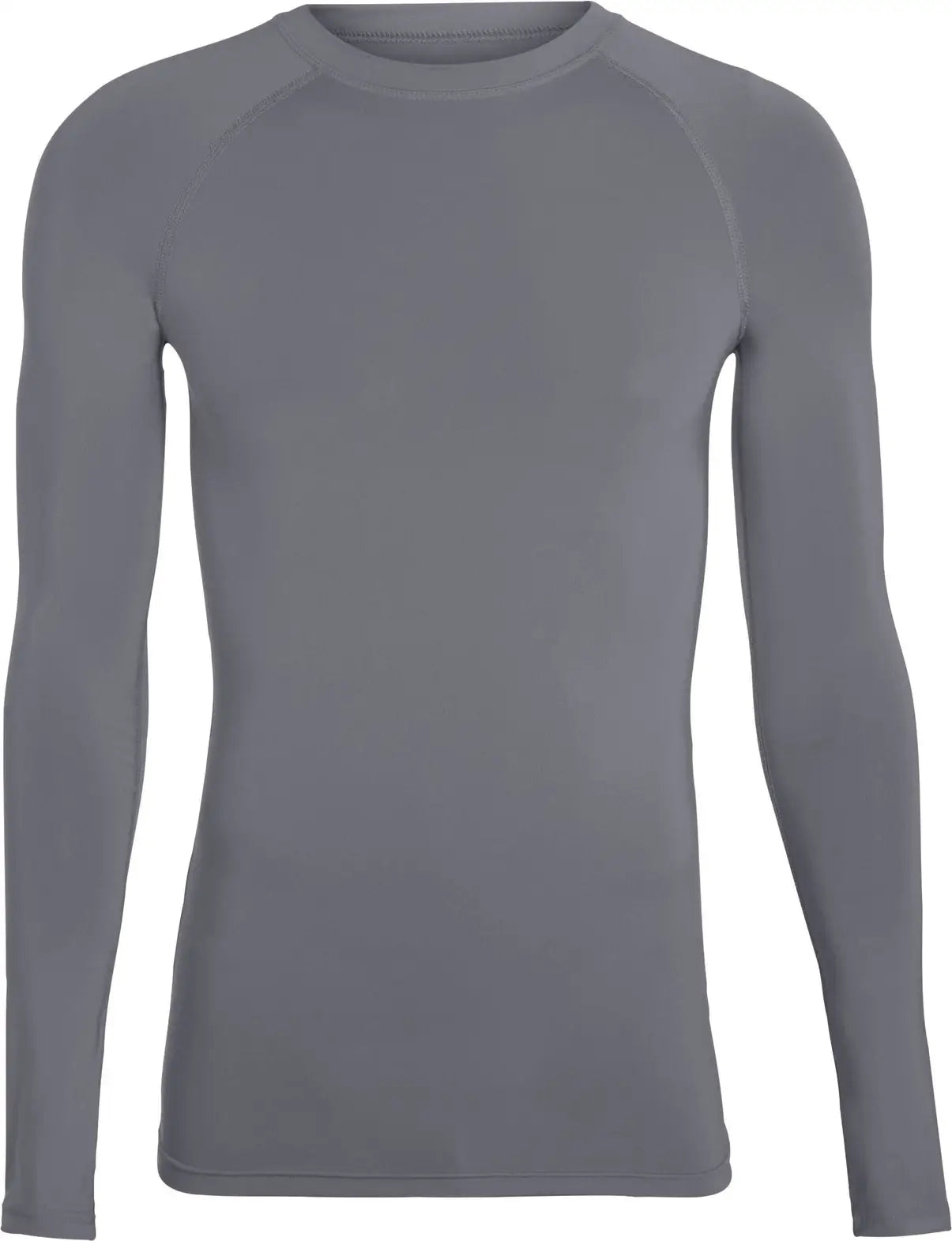 Augusta 2604 Hyperform L/s Compression Shirt - Graphite - Adult s