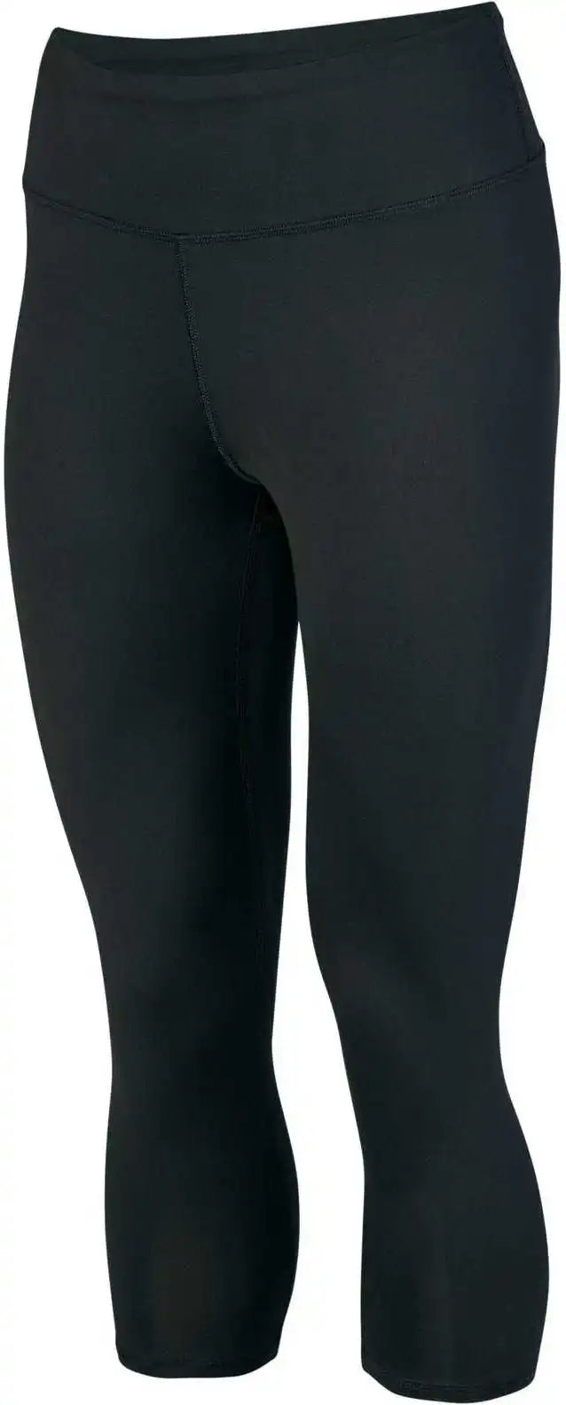 Augusta 2628 Ladies Hyperform Compression Capri - Black