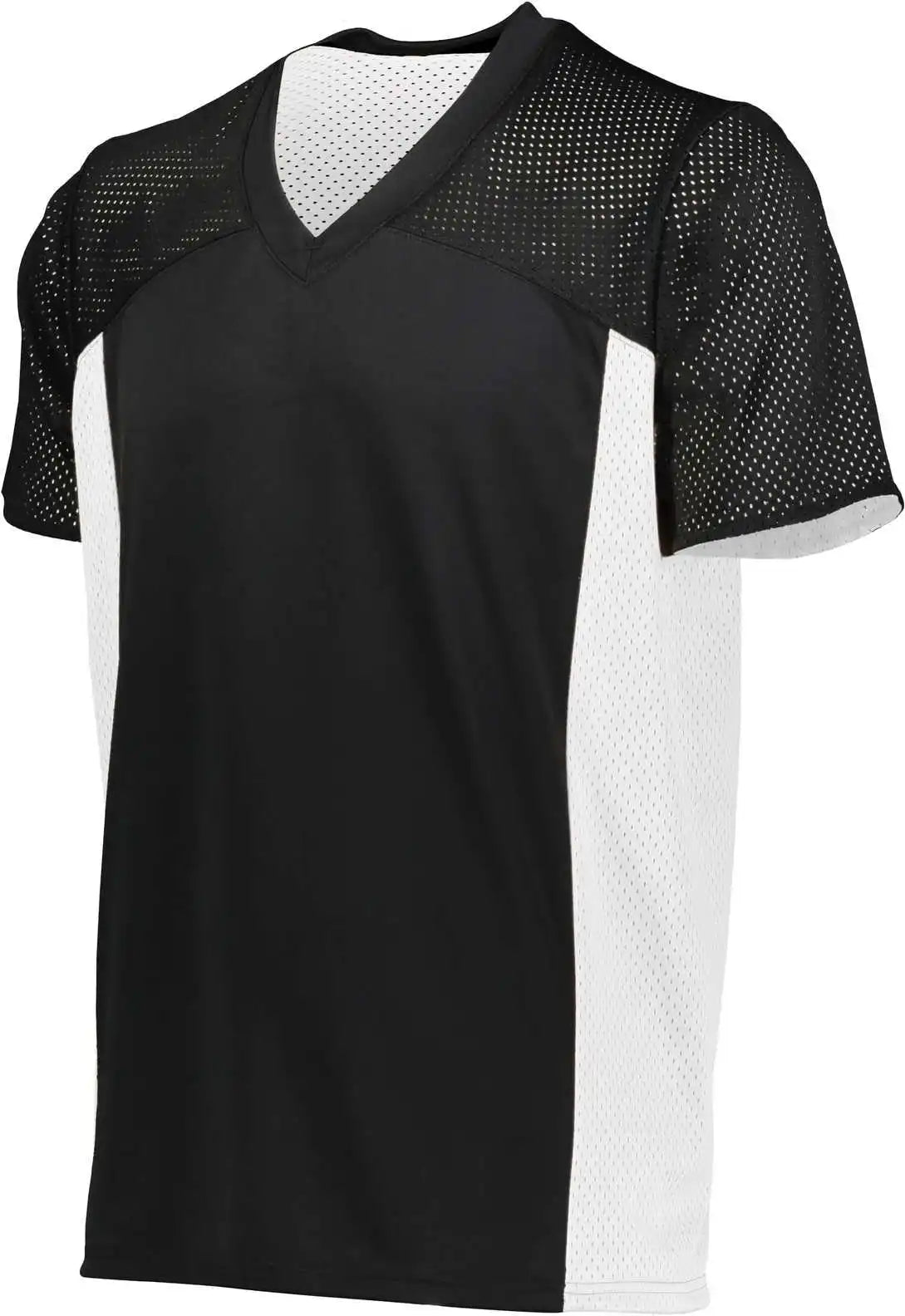 Augusta 264 Reversible Flag Football Jersey Black White