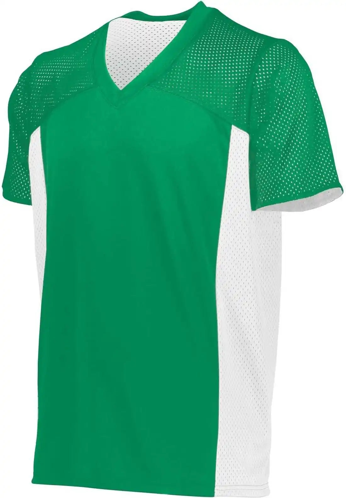 Augusta 265 Youth Reversible Flag Football Jersey Kelly White
