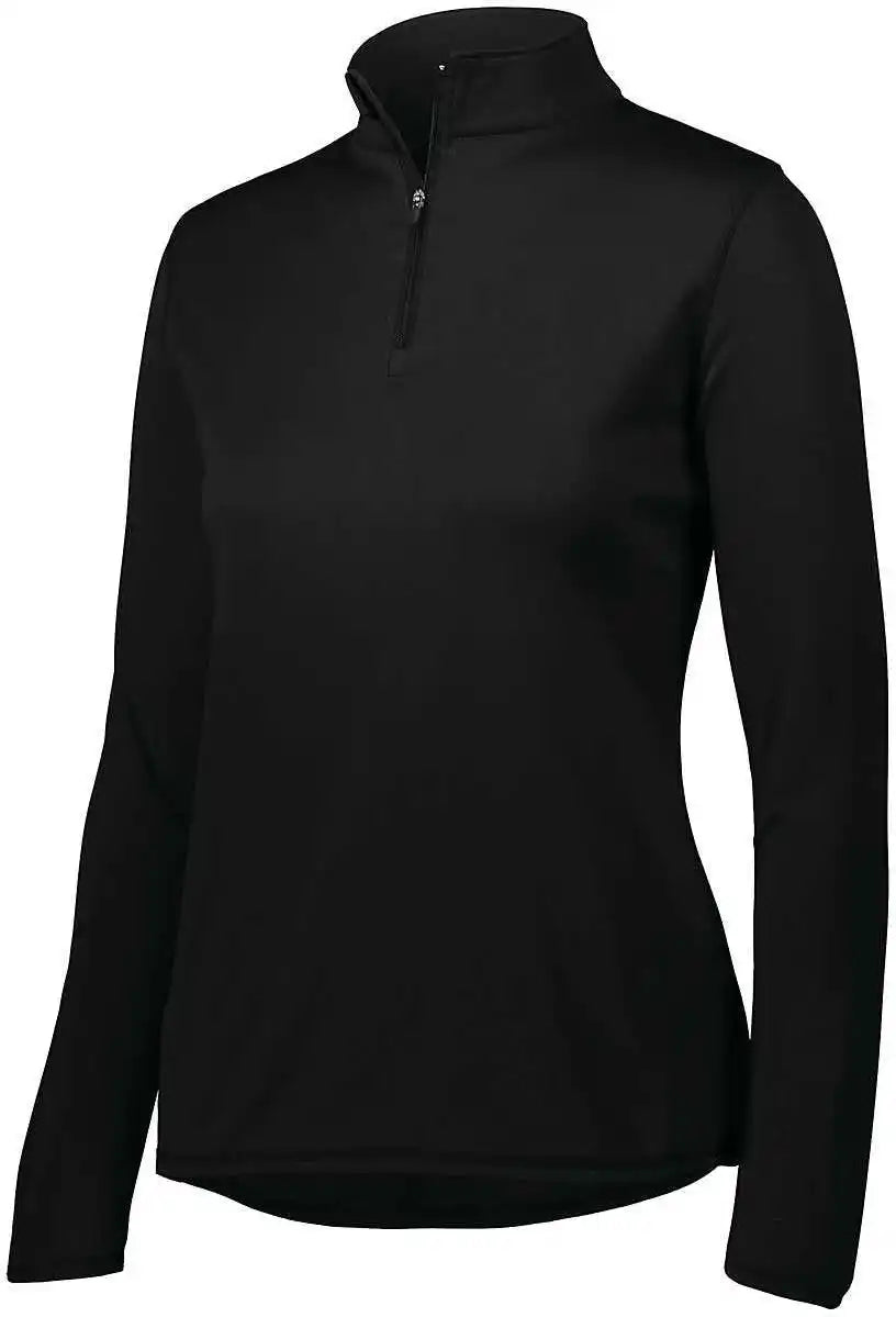 Augusta 2787 Ladies Attain 1/4 Zip Pullover - Black