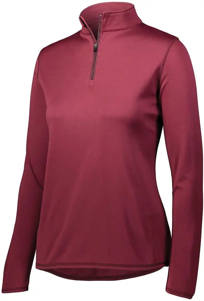 Augusta 2787 Ladies Attain 1/4 Zip Pullover Maroon