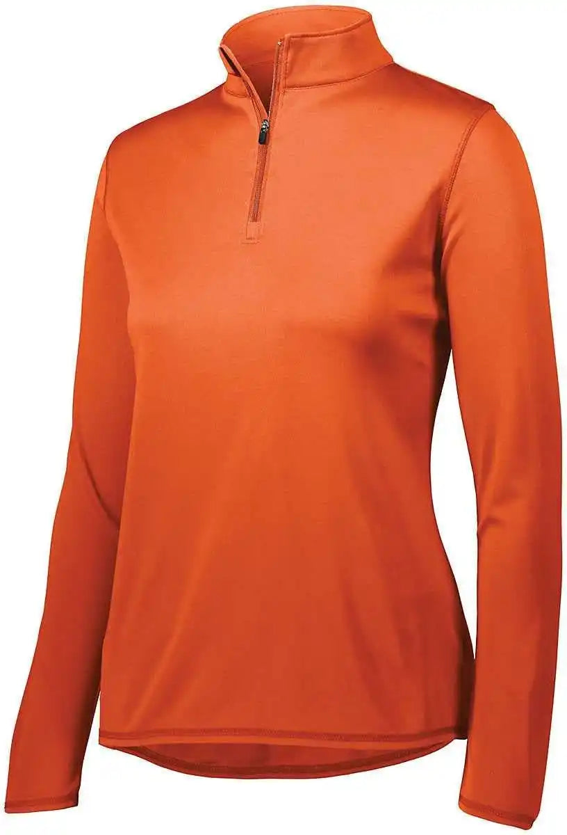 Augusta 2787 Ladies Attain 1/4 Zip Pullover Orange