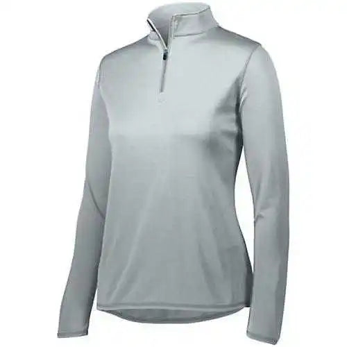 Augusta 2787 Ladies Attain 1/4 Zip Pullover Silver