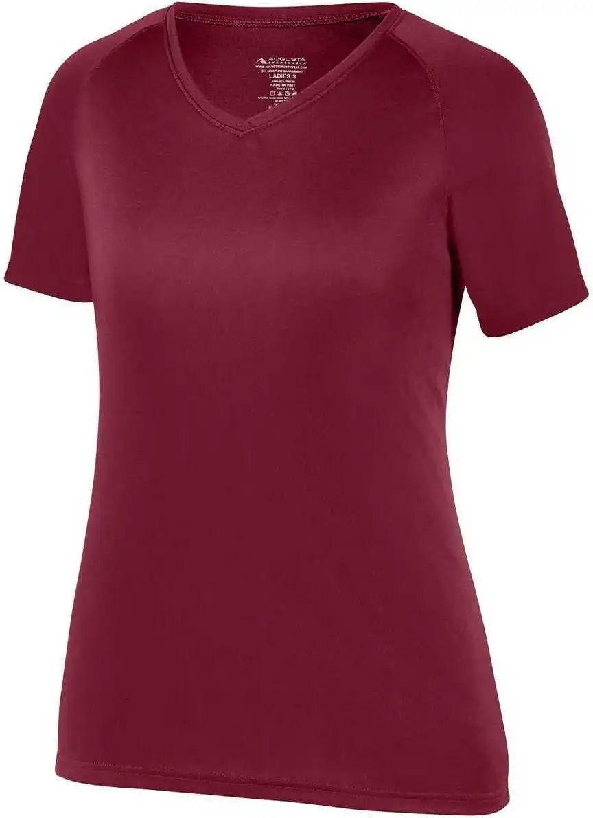 Augusta 2792 Ladies Attain Wicking Shirt - Cardinal