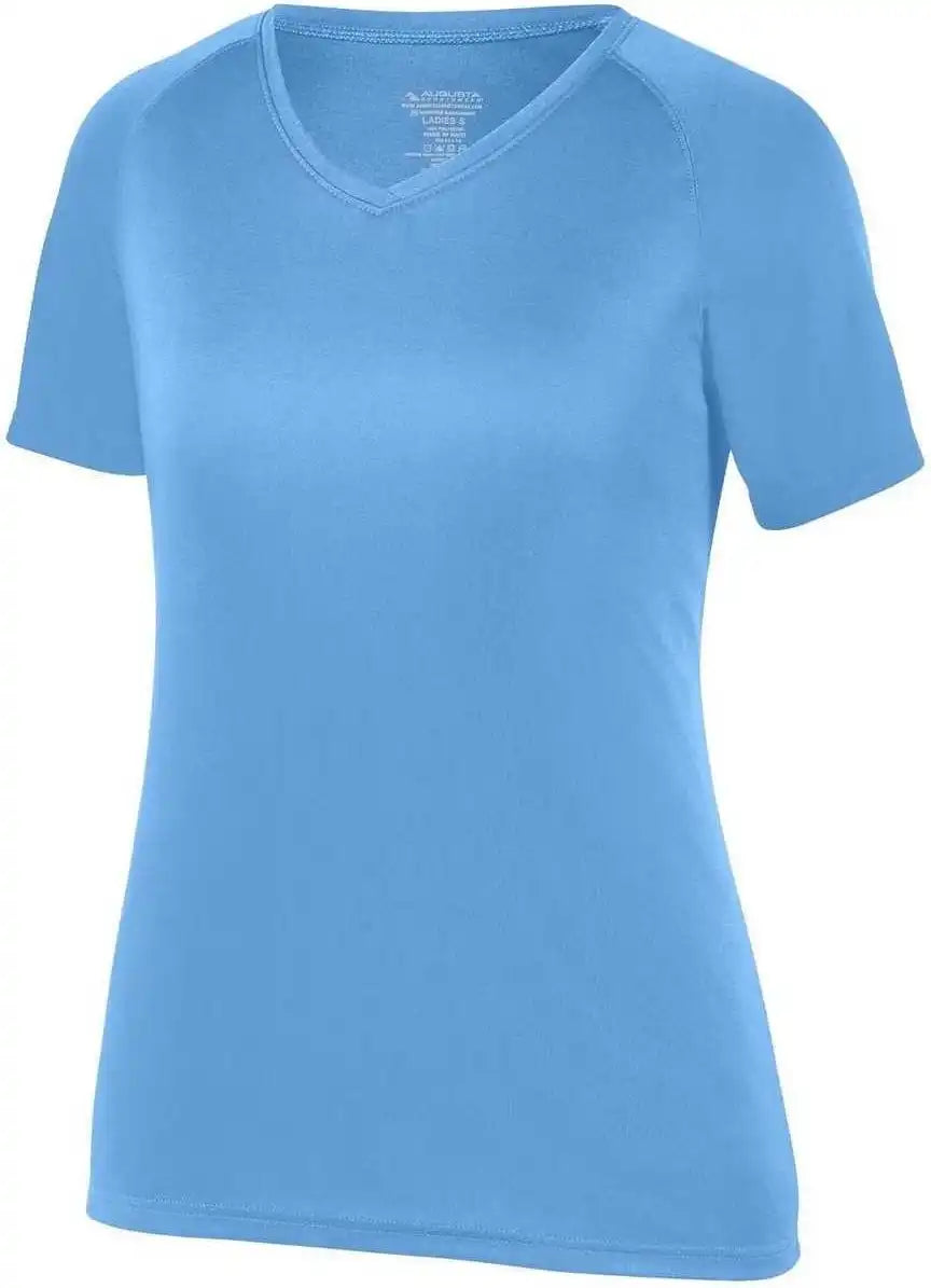 Augusta 2792 Ladies Attain Wicking Shirt - Columbia Blue