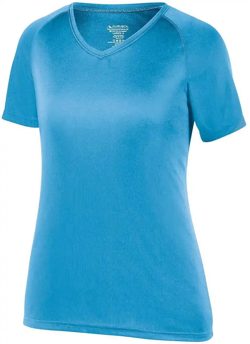 Augusta 2792 Ladies Attain Wicking Shirt - Power Blue