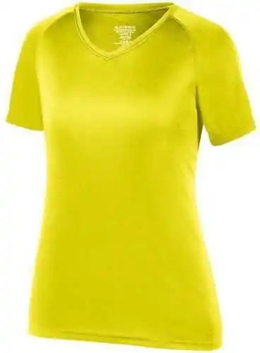 Augusta 2792 Ladies Attain Wicking Shirt Safety Yellow