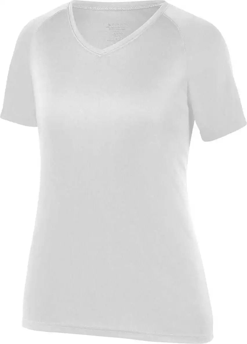 Augusta 2792 Ladies Attain Wicking Shirt White
