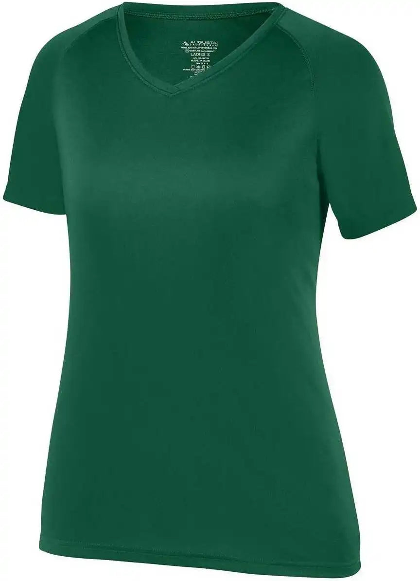 Augusta 2793 Girls Attain Wicking Shirt - Dark Green