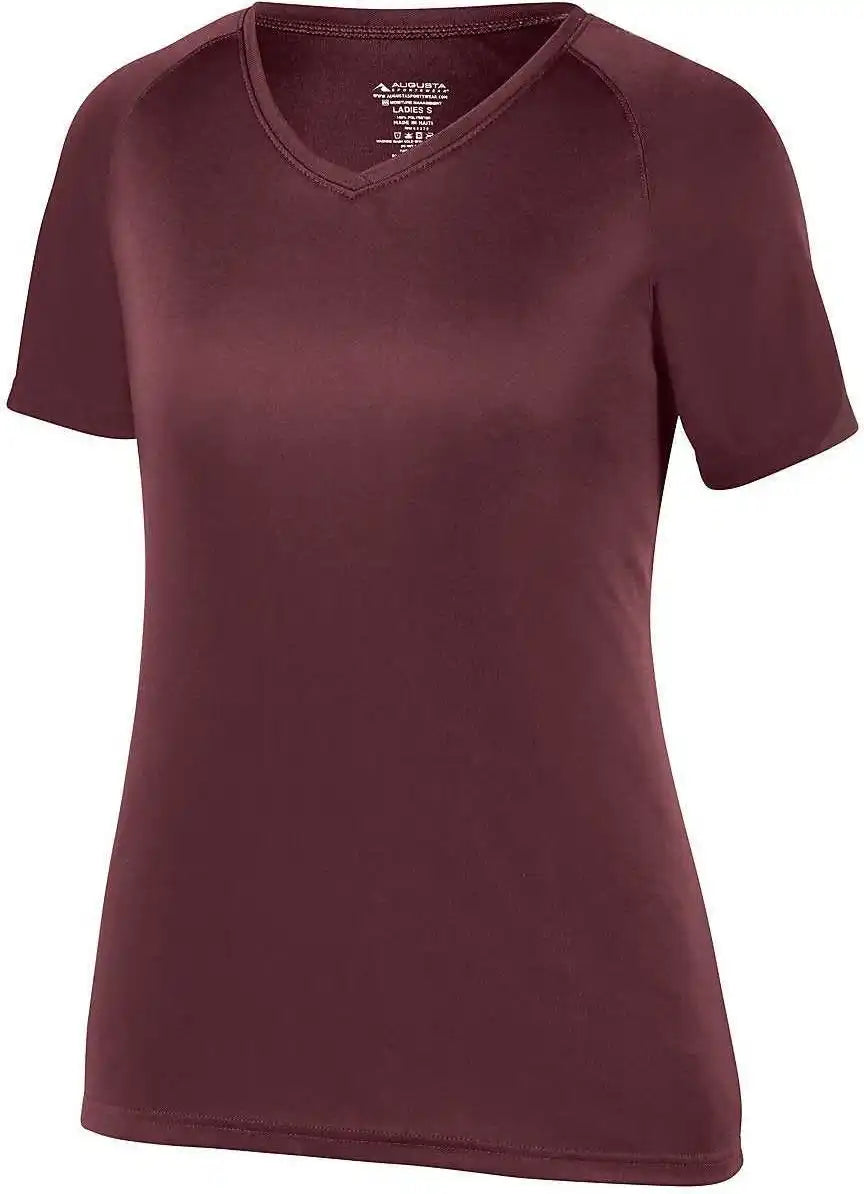 Augusta 2793 Girls Attain Wicking Shirt - Maroon