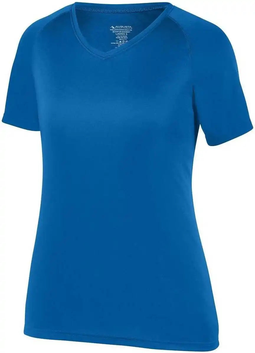 Augusta 2793 Girls Attain Wicking Shirt - Royal - l
