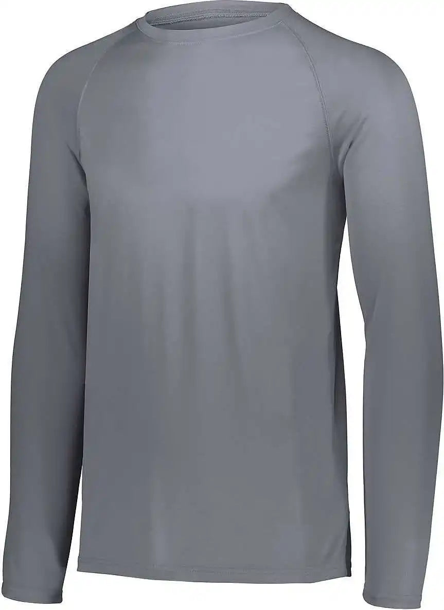 Augusta 2796 Youth Attain Wicking Long Sleeve Shirt - Graphite
