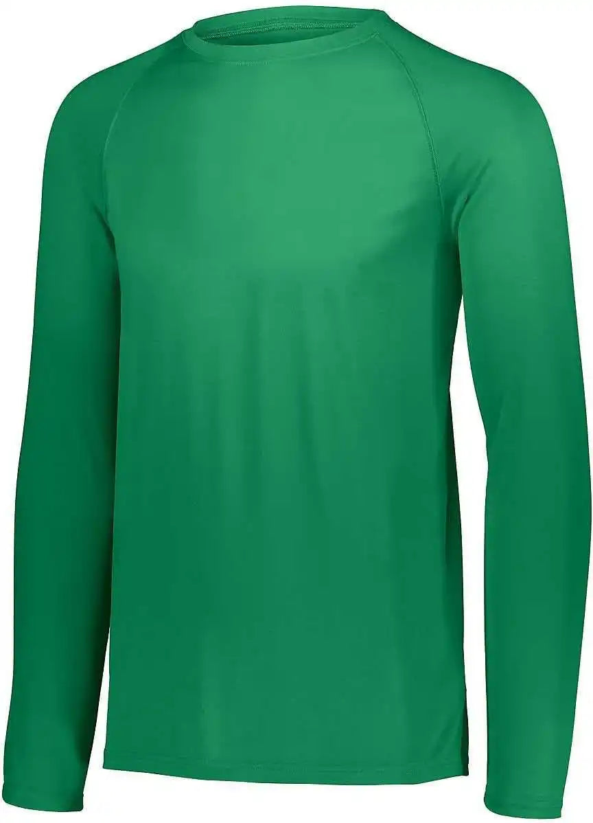 Augusta 2796 Youth Attain Wicking Long Sleeve Shirt - Kelly