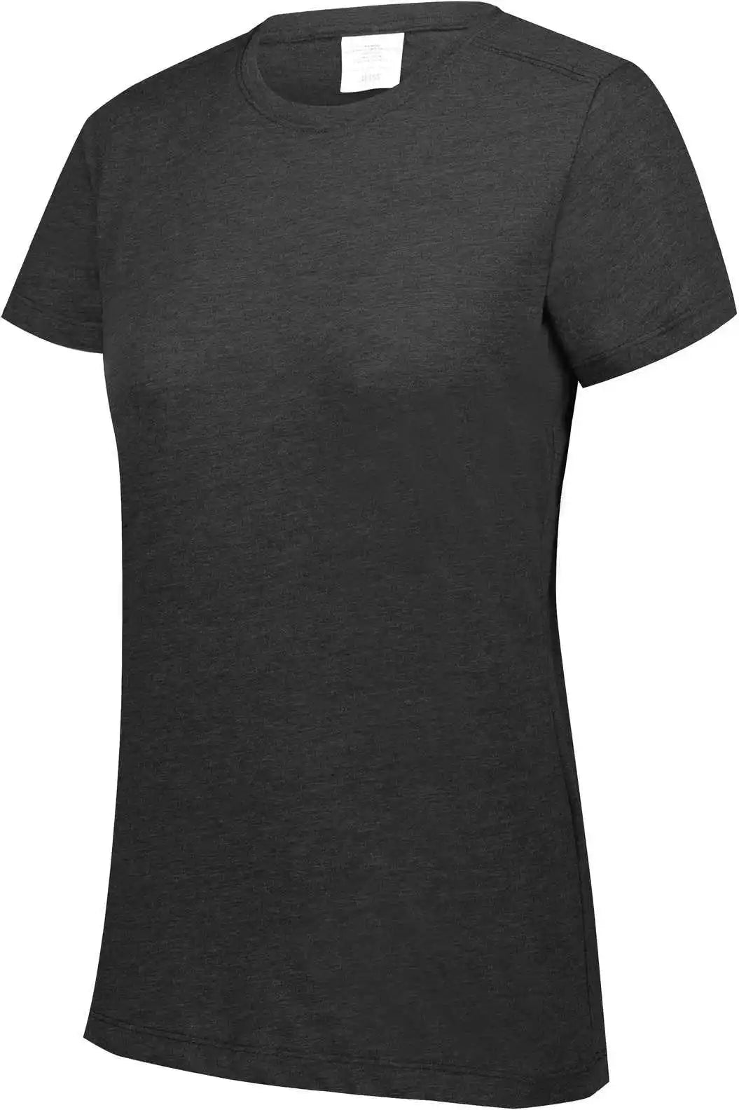 Augusta 3067 Ladies Tri-blend T-shirt - Black Heather