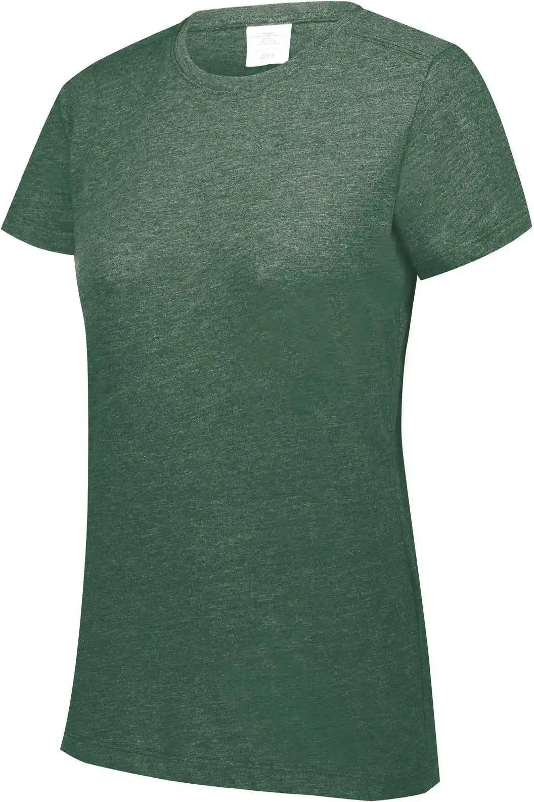 Augusta 3067 Ladies Tri-blend T-shirt - Dark Green Heather