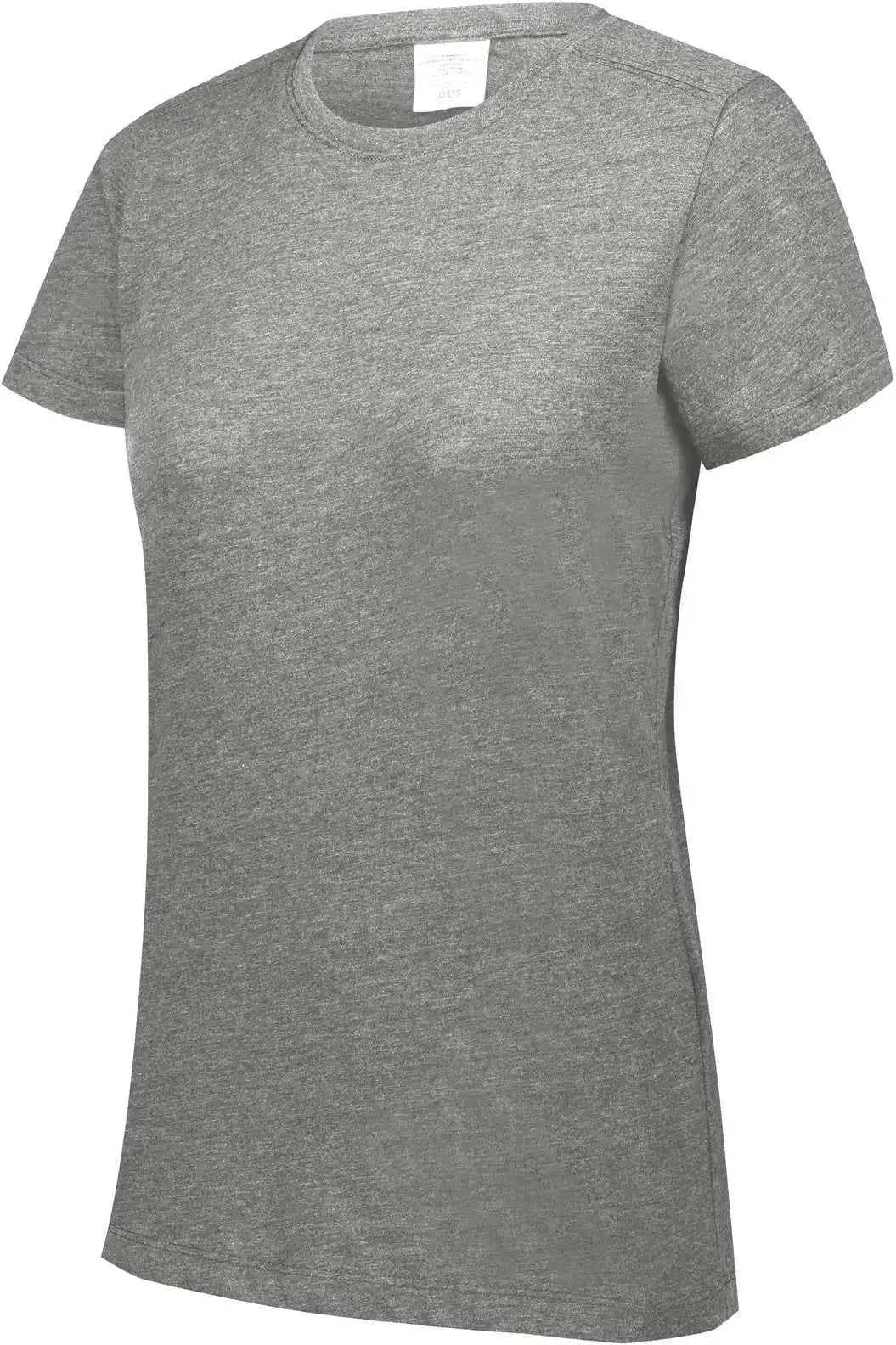 Augusta 3067 Ladies Tri Blend t Shirt Grey Heather